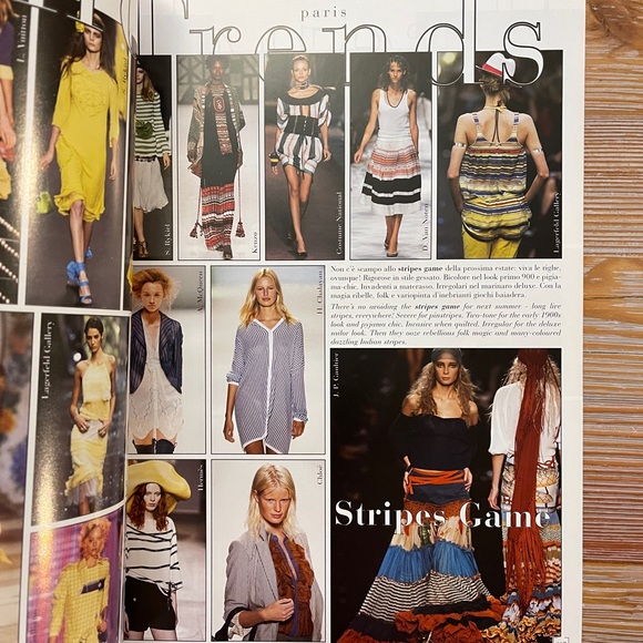 FASHION MAGAZINE BOOK MODA N.76 Spring Summer 2005 - Picture 11 of 16